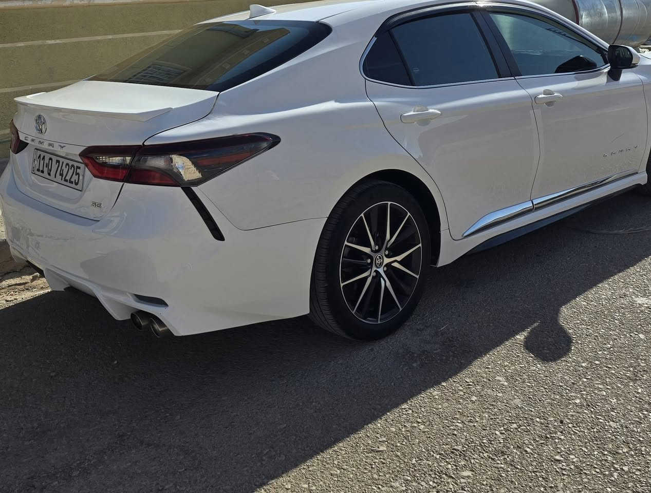 السلام عليكم
Camry SE 2024 / كامري 

السيارة للبيع فقط 💯

السيارة ماشيه 46 الف
محرك ٢٥٠٠
الضرر : بس بارد فقط بل جاملخ خلفي 

المواصفات
• شاشة كبيرة
• كاميرا خلفية 
• رادار امامي
• مانع تصادم
• محدد مسار
• تصحيح مسار
• مثبت سرعه
• مانع انزلاق
• استيرنق متحرك
• تحكم طارة
• نقطة عمياء
• مانع تجاوز
• حساسات مانع تجاوز
• اضوية اماميه زنون LED
• اضوية خلفية LED
• ليد زنون نهاري
• ويل قياس 18
• نظام ECO + TRIP 
• نظام GPS + خرائط
• نفكيشن
• 3 أنظمة قياده ECO / Normal / Sport 
• اوامر صوتيه
• بلوتوث
• مدخل USB 
كفاله كير مكينه
سياره بصمه 
السعر : 210 وبيها مجال 

مكان السيارة فلوجه 

***********

