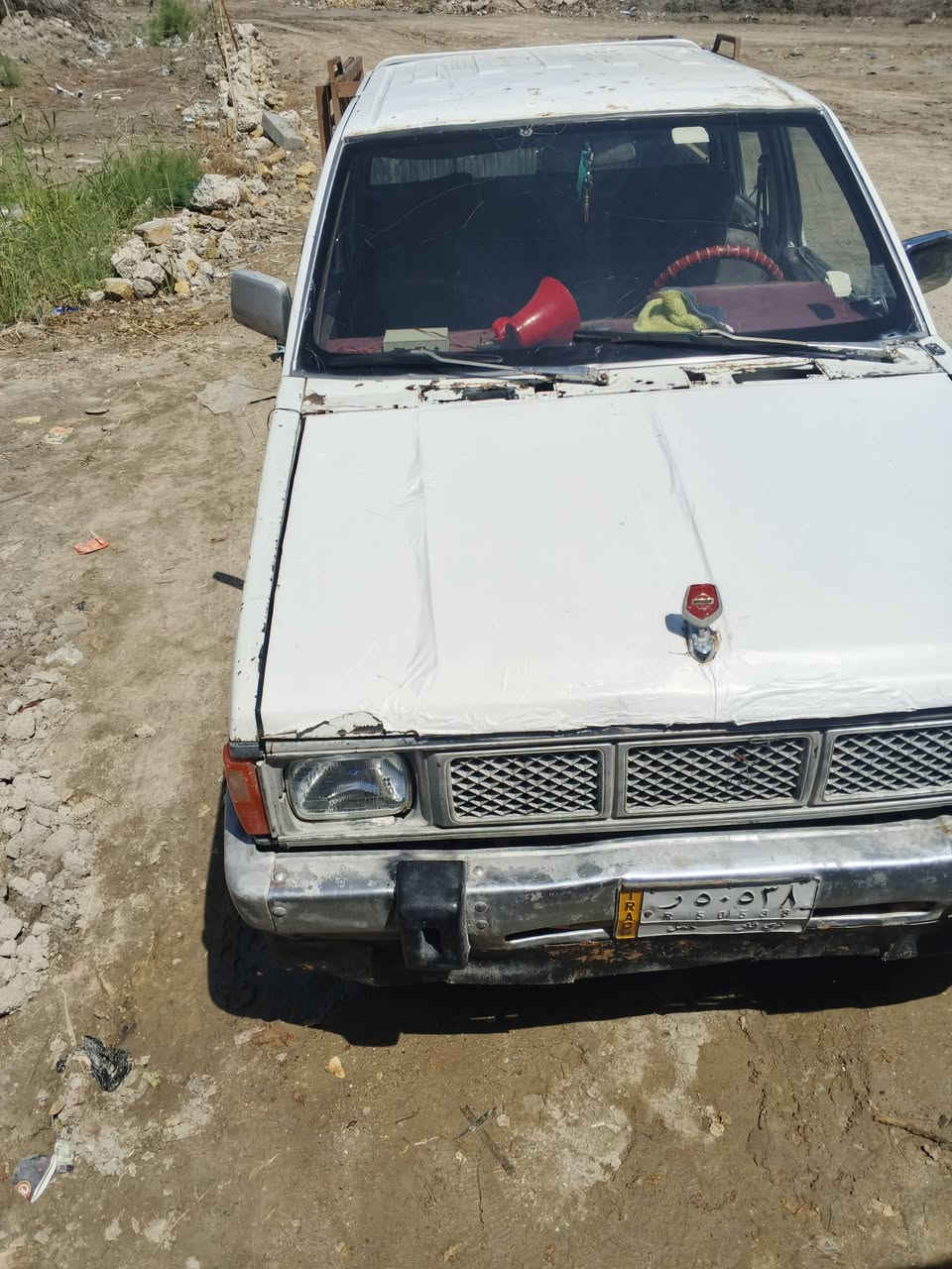 سلام عليكم
سياره للبيع نيسان موديل 92 سياره جاهزه من كل نواحي كير ومكينه حلوات الكهربيات شغاله سنويه صرلها شهر من صقطت 

مدور ثاني يوم شرط السعر 30وبيها مجال قليل مكاني ناصريه مركز رقمي *********** ومراوس بتك اروس
