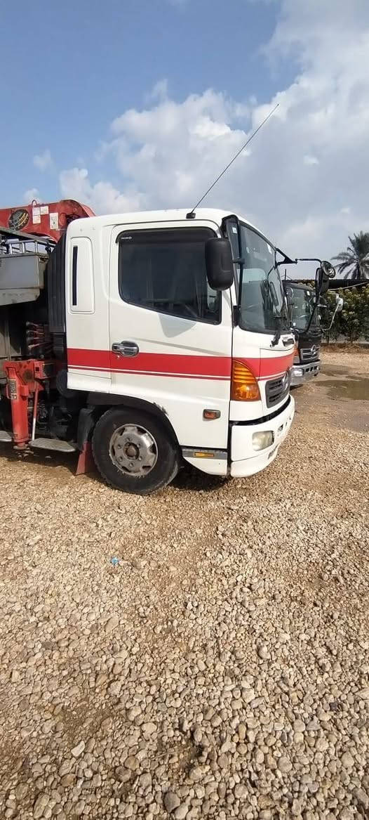 كرين جديد وجاهز للشغل فول عادي محرك 6 سياره جديده الطول 6وربع محرك 6 شاصي محسن عريض  على طول السياره والسعر مناسب بالنسبه للسوك مكان بابل والشراي يدلل ***********$ ***********
