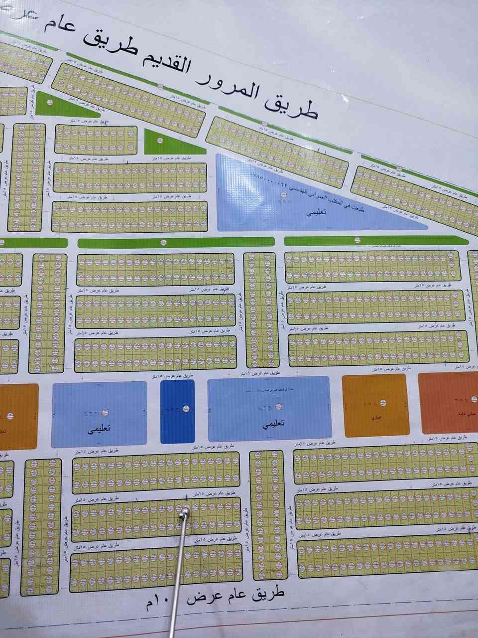 قطعة ارض طابو صرف 300م  فتح بيان مباشر قريبة على طريق فلوجة _ بغداد مجاور مجمع الجواهري سعر مناسب 15مليون قابل للتفاوض للاستفسار ***********

