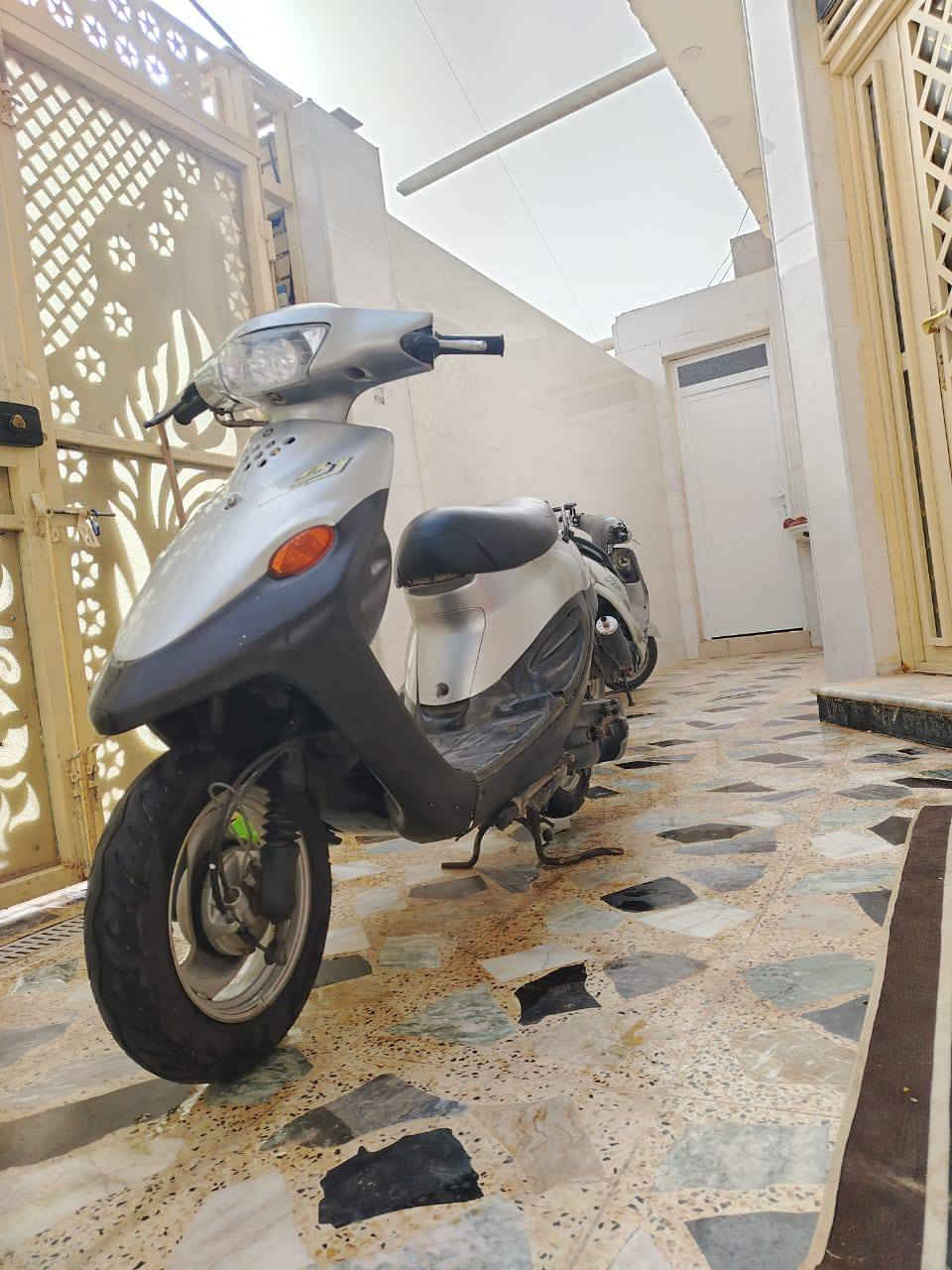 دراجه بيجي تسع زروف مكفوله من الويل الخلقي للويل الامامي وشرط الفحص سعر 750 ألف ما بيها اي مجال تشتري خابرني ما تشتري لا تعب نفسك لان هذا سعرها مكاني مقاطعه اربطعش الحولي مقابل مدرسه تحفه العراق اتصال على ***********
