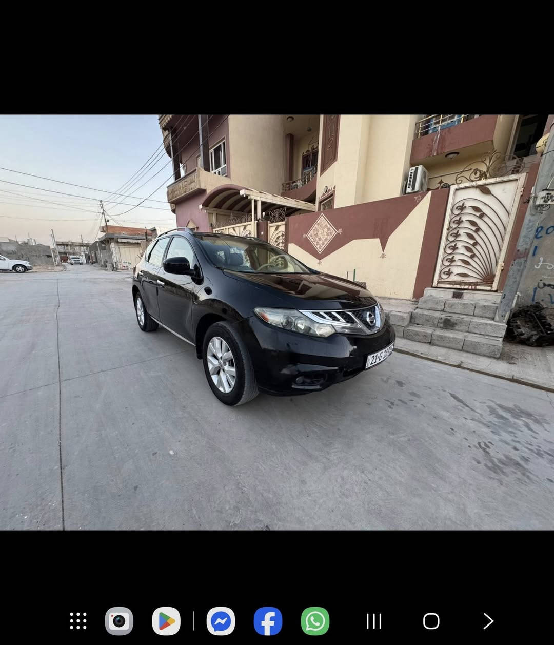 من رخصة الادمن
نيسان مورانو ٢٠١٣ 
كوبون بنزين متوفر  السعر ٨٧ ومجال 
اي استفسار اخر اتصل واتساب بالرقم
***********
انا مكلف بالنشر فقط 
تحياتي
