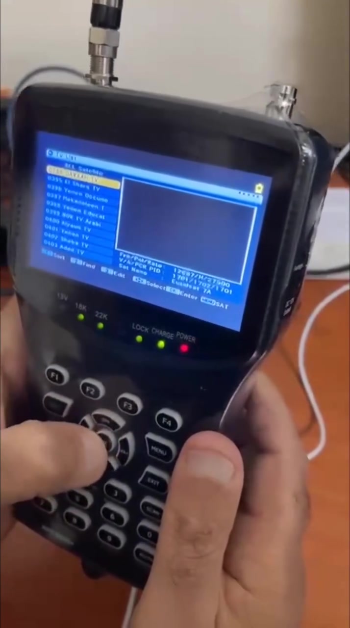 للبيع فايندر ستلايت وكاميرات
موديل KPT-955G+  نظيف جدا استعمال قليل جدا مع كافة ملحقاته السعر 75 الف 
متوفر توصيل لجميع محافظات العراق 
مرفق فديو توضيحي للجهاز


**إذا كنت صاحب هذا الإعلان وتريد حذفه لأي سبب، رجاءا أرسل رسالة إلى الدعم الفني**