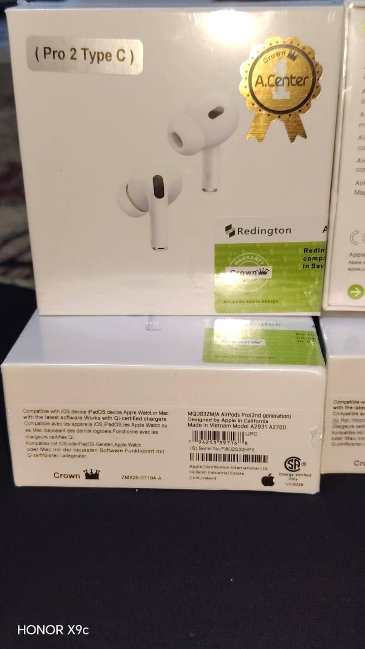 سعر 🔥 🔥 🔥 🔥(15000)🔥 🔥 🔥 🔥 
السلام عليكم ايربود برو ٢ الجيل الخامس 
شحن يدوم ٦ ساعات ⌚️ ⌚️ ⌚️ 
موقع 🚩🚩🚩🚩🚩🚩
جرس في ال موقع ل تحديد ال ايربوت 🔉🔈📢
وزن ثقيل 🏋🏋🏋🏋🏋
شحن تايبسي 🔋🔋🔋🔋🔋
صوت كلش قوي 🔊🔊🔊🔊
لدينا خدمة توصيل  🚚🚚🚚📦📦📦📦
لل حجز واتساب 📱📱📱📱📞📞📞
***********
