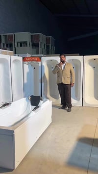 وبركاته زبائننا الكرام توفر لدى شركه لوكرات 🌹  بانيو الاول 170×70 العم...