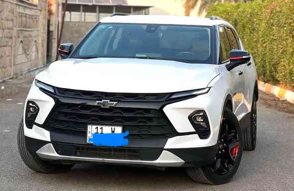 السلام عليكم
شوفرليت بلايزر RS  2023
رقم بغداد 
فول موصفات عدى الفتحه كامرات
جنطه كهرباء ردار امامي وخلفي
تحكم ستيرن جهتين مثبت سرعه
تشغيل عن بعد بصمه
كشنات تدفئه تبريد تبريد 2 قطعتين
جنطه كهرباء وشفط
محرك 6 سلندر بانزين عادي شرط
وارد امريكا حادث جاملغ وبنيد 
السعر 230$
*********** بغداد
