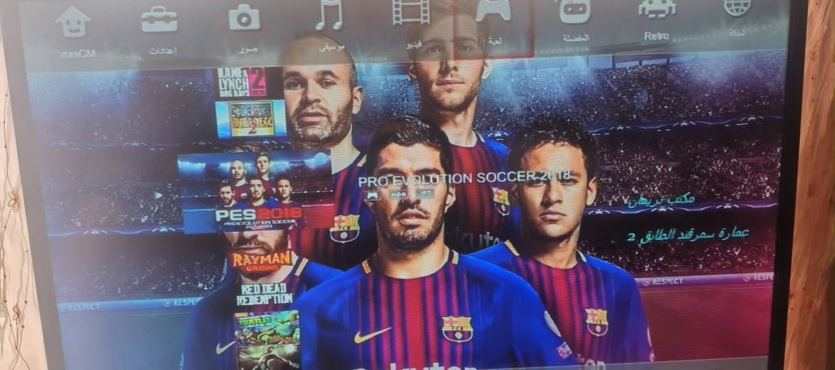متوفر بلي 3 سليم  كامل الملحقات ويا يدات تجارية (تكدر تشغلهن عل موبايل) يشتغل على واير AV فقط الجودة ما تفرق كثير.  بيه اغلب العاب: 
gta5
بيس 2018
بلور 
وغيرها 
السعر 115 و بيه مجال


**إذا كنت صاحب هذا الإعلان وتريد حذفه لأي سبب، رجاءا أرسل رسالة إلى الدعم الفني**