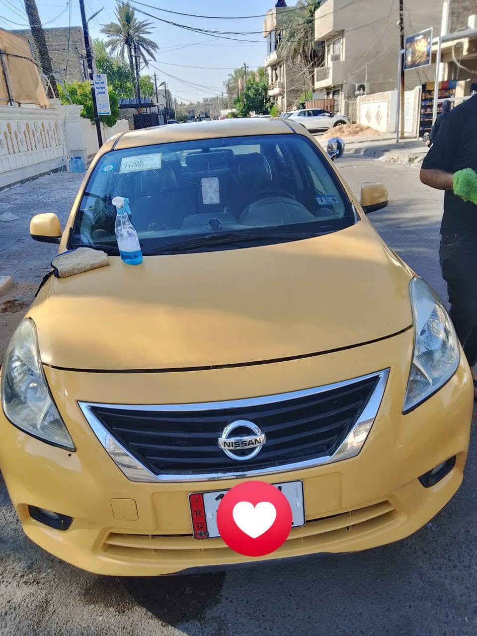 نيسان فيرسا موديل 12 تبريد شغال جديد كامل رقم انكليزي السيارة بيهة طخة بل جاملغ الخلفي اليسار السيارة جانت بيضة مصبوغة صفرة دوشمة تفصال جديد صدر كامل جديد يعني شغل واطلع كلشي مابيهة نقص رايده ب80 وبيهة مجال الرقم ***********
