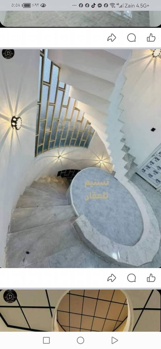 دار حديث للبيع (السعر ١١٠ قفل) 
الموقع : حي النسيم (قرب فندق نينوى اوبروي و سايدين مستشفى ابن سينا)
المساحة : 120متر ركن موقع مميز
الأبعاد : 10*12
الاتجاه : شروق تام وقبلة
عرض الشارع : 10متر
صنف العقار : زراعي سند 25 حق التصرف تقطيع أراضي الصابونجي
ط1 غرفة واستقبال وهول ومطبخ وصحيات
ط2 ثلاث غرف وهول وصحيات وبيتونة
ملاحظة : (سياج الدار وواجهة الطابق الثاني يحتاجلهم بس لبخ) 
للاستفسار
***********
***********
نستقبل طلباتكم العقارية بيع شراء ايجار
