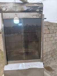 شواية دجاج • مستعملة • شي قليل