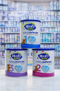 حليب اطفال • حليب رضع • هيرو بيبي • Hero Baby • Nutradefense Plus • حل...