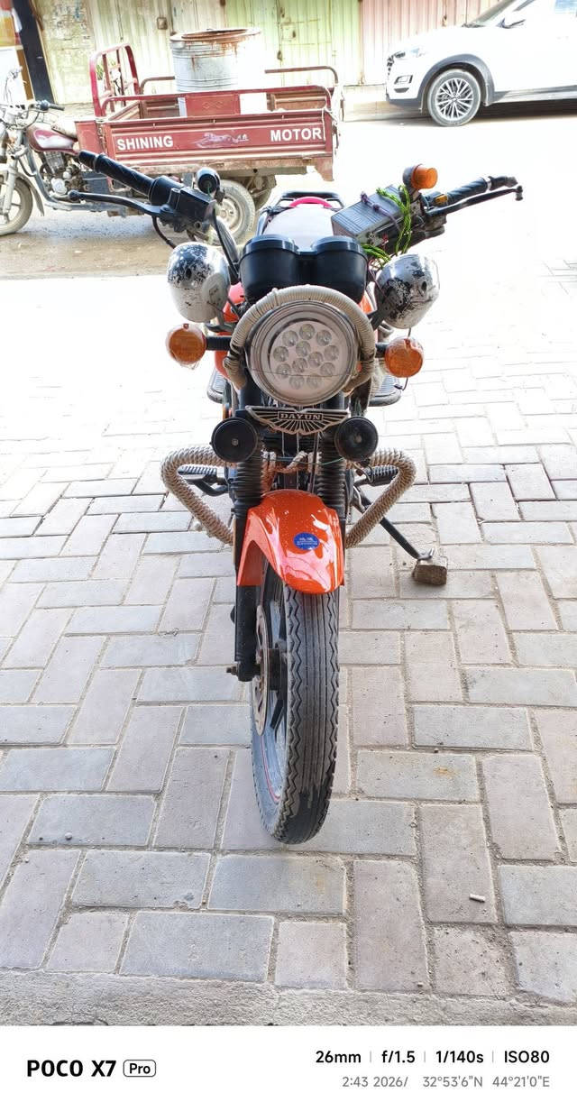 السلام عليكم دراجه دايوان مكينه 200كفاله عامه اوراق أصولي موديل 2022السعر 950وبيه مجال بابل الحصوه الرقم ***********
