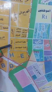 عرصه للبيع شارع ١٢ ملحق المحامين مباشر مساحة ٢٠٠متر السعر ٣٢ 078082820...