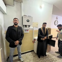 سما بغداد تقوم بربط منظومتين طاقة شمسية:  ▪️ المنظومة الأولى: في منطقة...