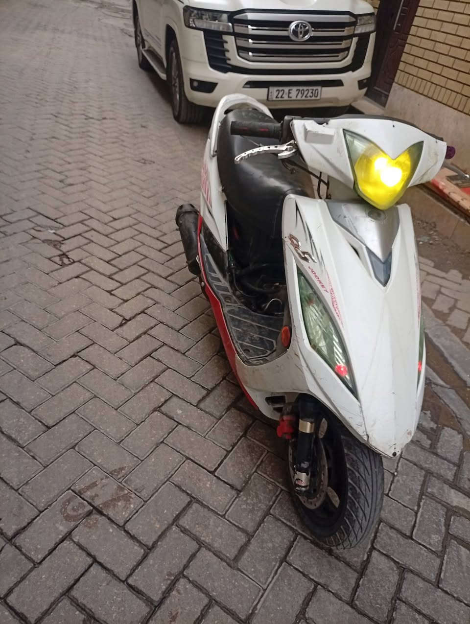 سلام عليكم سمي بالله دراجه كامكو جي فايف خير من الله نكره سلف عاوزها بس سائق دراجه نظيفه وحلوه السعر خاص ع هذا الرقم *********** بي واتساب
