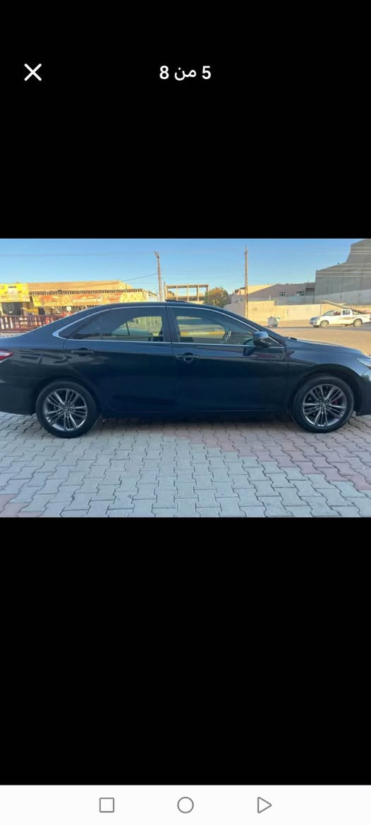 ***********
2017
تويتا كامري 
مواصفات SE(puls)
صلايت 
شاشه گه وره 
كوشن جلد و شامو 
هتد............
ره شي دروزن دوو پارچه بوياخ بو نيت گا بي شانصي بي ژوره وه كيرو مه كينه به شه رت كركوك, العراق
