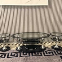 طبله وسطيه وأربعه اصغار وميز بلازمه للبيع اتصال 07816024241