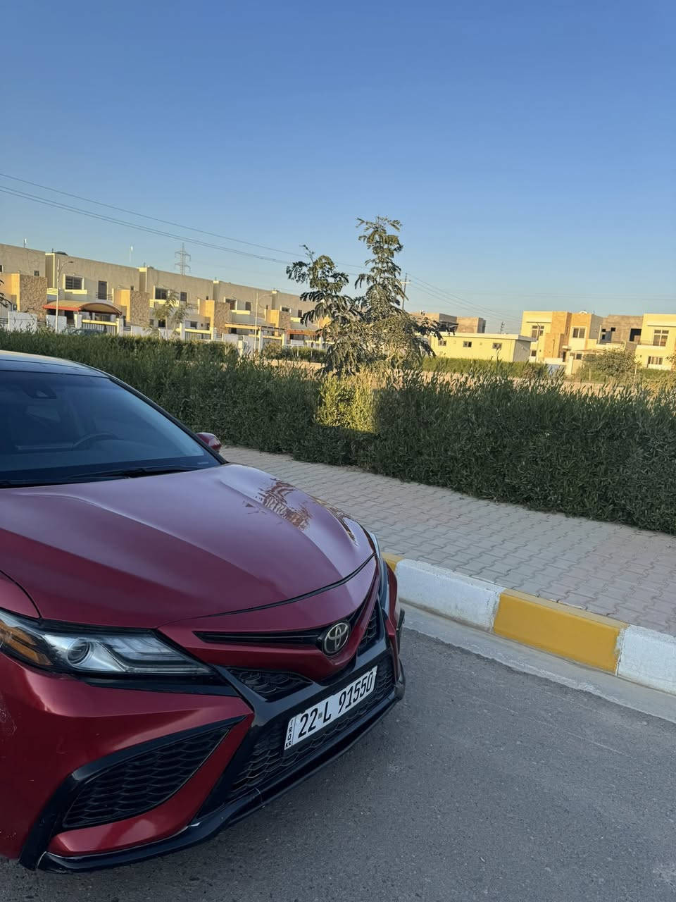 كامري XSE   موديل 2022
كشنات  تدفئه 
كشنات جلد
كشنات الامامية كهربائية
بصمة تشغيل  + دخول ذكي
شحن مبايل لاسلكي 
رادارات 360 ْ درجة
رادار امامي و جانبي
اوتو بريك خلفي وامامي 
حساسات امامي 
حساسات خلفي
شاشة ديجيتال
لايتات زينون
حاجب LED امامي و خلفي
اربع صالنصة بلادي
ويل حجم R19 اسود 
تبريد قطعتين
( شفتات استيرن )
شاشة كبيرة
نظام سبورت
نظام ايكو
اوتو هولد
هاندبريك بصمة
تحديد السرعة
تحديد المسار 
باقي المواصفات معروفه
السعر166 رقمي ***********
