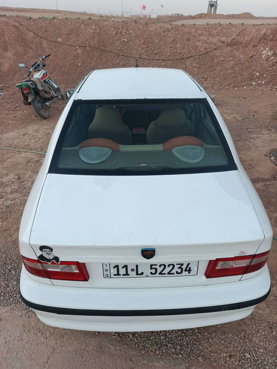 سلام عليكم سمند 2012  رقم/ بغداد انكليزي سيارة جاهزة من كل النواحي داخلة هزة جديدة قبل شهرين تحويل مباشر السيارة بسمي اني اكاتبك عقد مروري شرط كهربائيات شلع شغالة ماكو نقص سنتر لوك تدفئة تبريد شغالة دشبول كلة شغال تايرات زوج اماميات جديد الدوس معمرات جدد وهلال واحد معمر فقط كشنات بعدهن مال الشركة غرفتها كلش حلوه ويالة مصبوغة حراري لون فيلي تحكم مري ماسحات زراكات حساس باب تخم سماعات ناطق كلة شغال وجديد ماشية/ 74 الف السيارة مكينه وكير خير من الله ترايك 160 للبصرة شرط تفتر وترجع بدون ماطفي وين متوكف تاخذفلوسك سيارة على ايدي مرتبها مال جناي السعر/ 50 وبيها مجال انشاء الله للشراي مكاني بغداد فلكة حي النصر للتواصل  *********** ومتواجد على الوتساب
