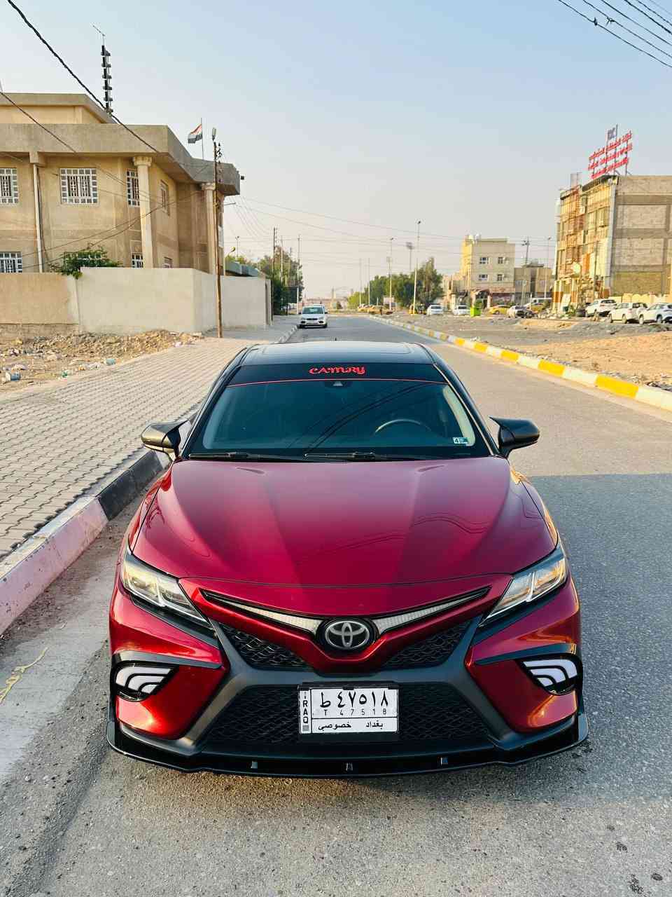 سلام عليكم كامري 2018 Se حادث خلفي جنطه وجاملغ 175وبيها مجال بسيط رقم بغداد مشروع وطني بسمي گير مكينه تبريد حداديه كلها خير من الله عل فحص فقط عل رقم موجود او واتساب مكاني كربلاء***********
