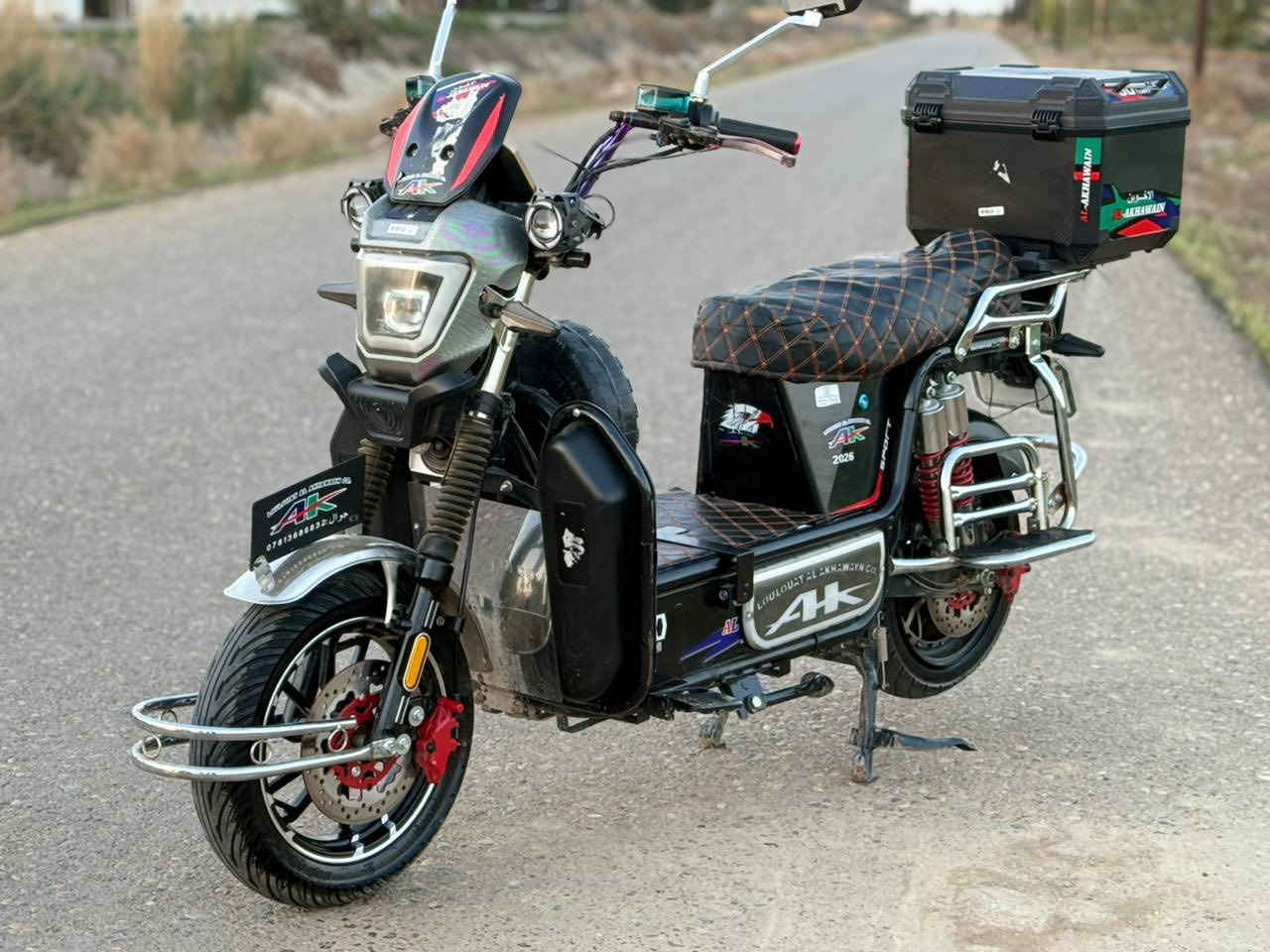 السلام عليكم
جبلي للبيع 
 الشكل الجديد2026
ابو الگيچ السرعه والشحن 
السرعه 125✈️
ملف 2500🔥
6بطاريات ✅
نوعيه البطاريات ونلي 32امبير 
ام بي ثي 📻🔊
نضافه جدا عاليه 🧽🫧 
مستعمل قليل ☑️
السعر 725وبي مجال بسيط 
فلوجه -ناحيه الصقلاويه 
للستفسار ***********
