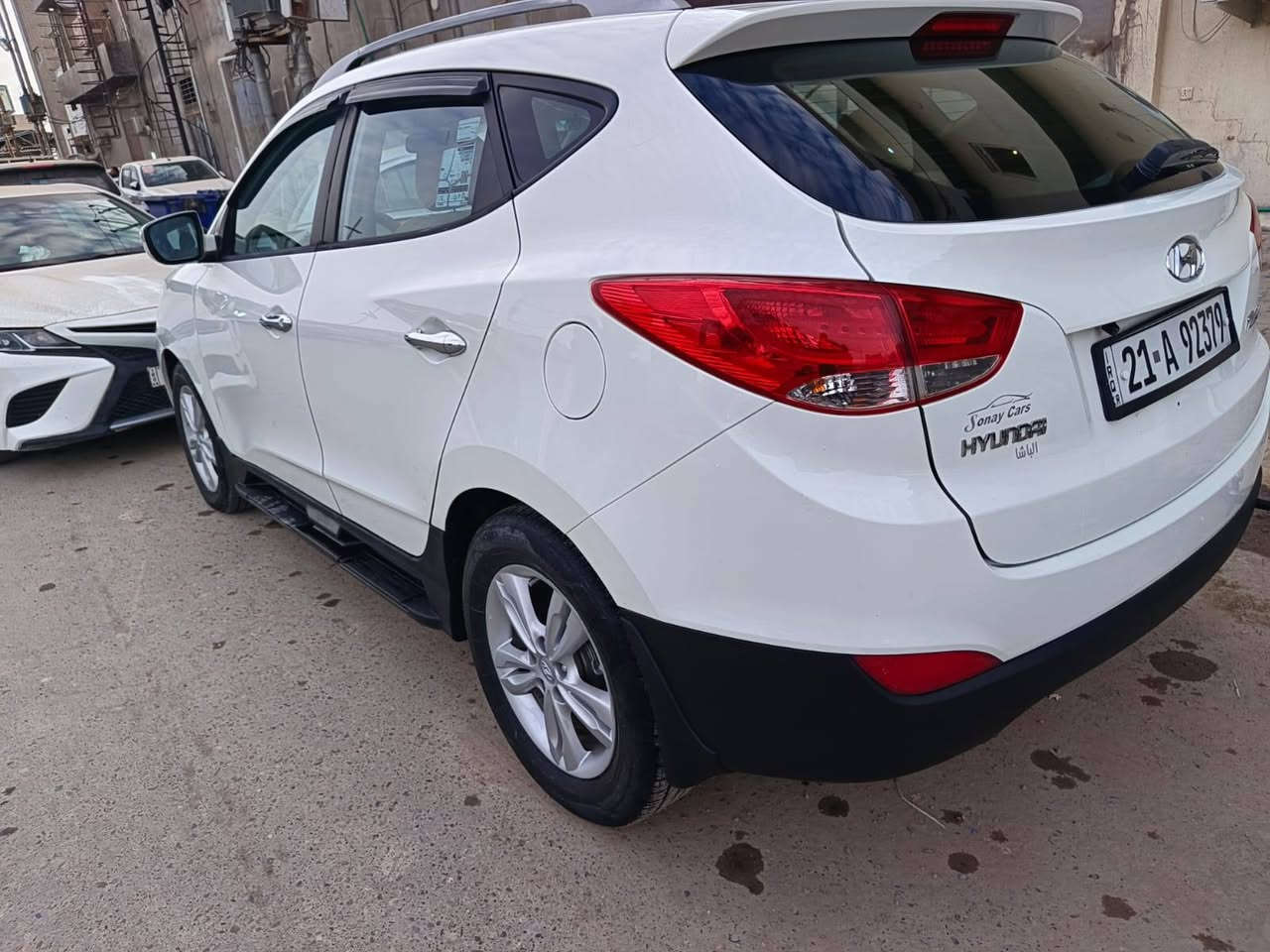 توسان 2011  فول 1&1 خليجي كفاله عامه من الصبغ و البارد
السعر 145 $ السيارة كلها  شرط گير محرك (فقط القبغ ) گشر تبريد كهربائيات صدر خلفي امامي   متحتاج مصرف مكان السياره صلاح الدين تكريت للاستفسار اكثر تفضل خاص او الاتصال
ع ***********
*********** واتس تكريت, صلاح الدين
