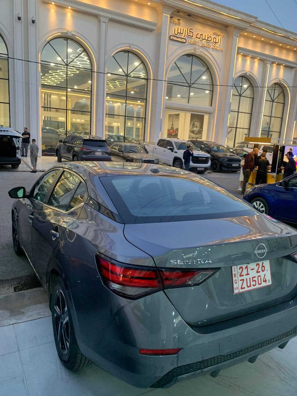 nissan sentra sv ***********
مؤديل 2024
مواصفات SV
(به سمه ، شاشه گه وره ، گيج الكترؤنى، ٥ رادار . ختي جاده  ، لايت ، ويل كرؤم) بي   سبوغى بي ارباگ پشت و پيش كه پس هه موو شتكى به شه رت كيروو مكينه تبريد به شرت رادار به رد بلادي *********** أربيل, العراق
