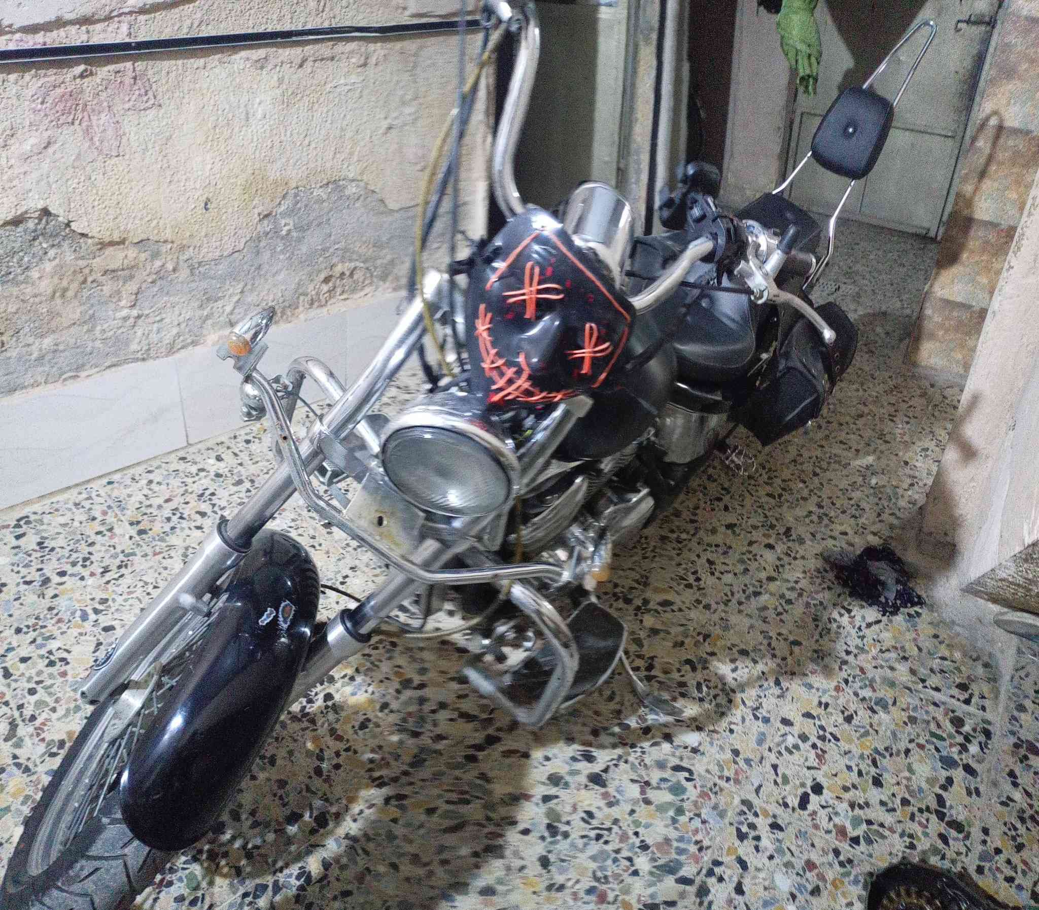 هوندا ستد 400 مرقمة رقم بغداد عربي
تخم تاير جديد
جنط صفاحيه
درع امامي
دواسات رجل عريضه مال هارلي
نشرة زركه تحت تاير جماليه
باتري وملف وكتف شحن كله جديد
كهربائيات كلها شغاله
الدراجه مكفوله وشرط تحويل ثاني يوم
السعر قفل قفل بدون ماتعبك مليونين و 300
 رقمي ***********
