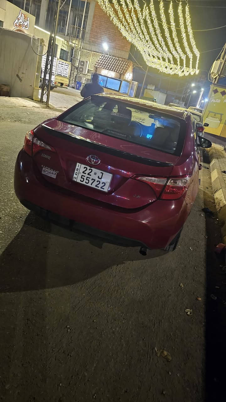 السلام وعليكم
السعر 145$ بيها مجال بسيط
وتساب ايضاً  ***********
كورلا LE 2019 للبيع
لون: ماروني 
بدون ايرباك صور الضرر موجود سياره بدون صبغ فقط 4 اصابع في الصندوك بضهر الرقم 
كير محرك بشرط جديد
صدره يخبل ع وضع الشركه
رقم اربيل
تبريد + تدفئه فول 
كاميرا
تحكم ستيرن
ماشية93 ميل
حادثها موضح بصوره
