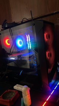 Pc للبيع كاملة المكان بغداد منصور السعر ١٢٠٠ H470 steel legend  Rtx 30...