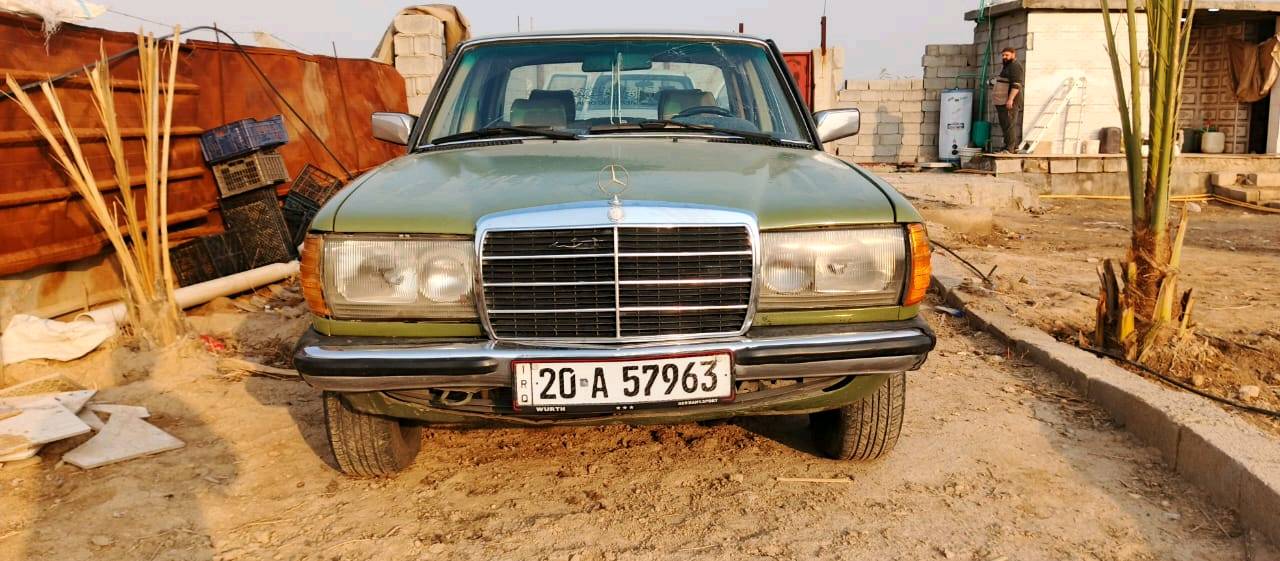 
مارسدس موديل ١٩٨٢
رقم ديالى
سيارة جاهزة عدا تبريد 
محرك وكير بلاد
السعر ٧٠