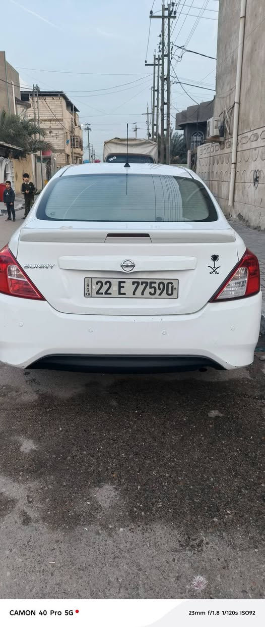 السلام عليكم نيسان سني 2022 السياره كفاله من الضربه والتبديل والصبغ بيهه بس مكانات بارد السعر ١٠٥ وبيهه مجال مكان بصره الاستفسار ***********
