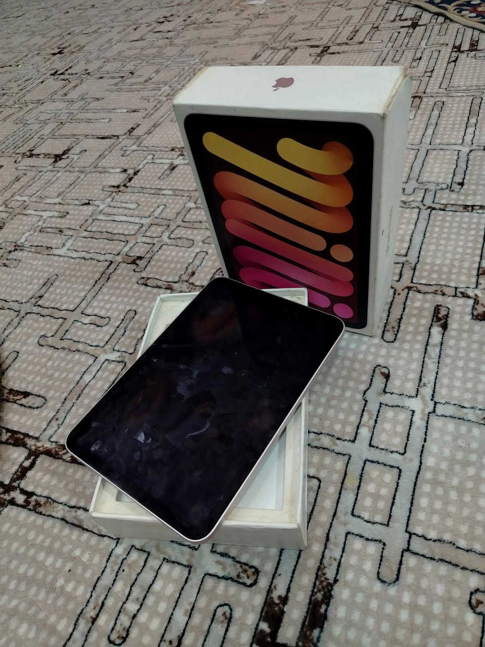 ايباد مني 6
ذاكره 64
ايباد مكفول من الفتح يباع من باب البيت جدا نضيف كامل ملحقات نموذج M سعره 290بي مجال شي بسيط مكان شطره ويتوفر توصيل للناصريه شهداء فقط ***********
