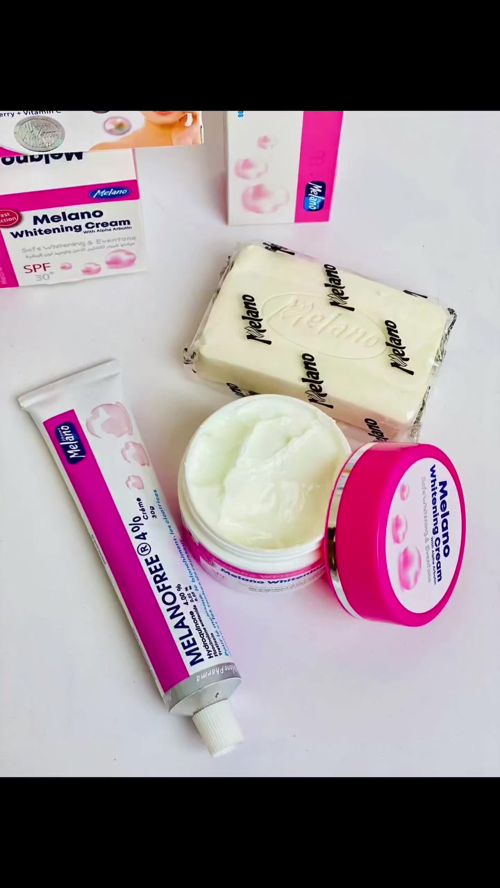 مجموعة ميلانو فري الطبية الأصلية 🩷♨️
الأقوى لعلاج الكلف والتصبغات وآثار حب الشباب وتفتيح وتوحيد لون البشرة ✨

المجموعة تتكون من:
✔️ عصارة ميلانو فري للوجه والجسم والمناطق الحساسة
✔️ كريم ميلانو فري لتفتيح وتوحيد لون البشرة
✔️ صابونة ميلانو فري لتنظيف وتفتيح البشرة

تفيد في إزالة:
▪️ الكلف والنمش
▪️ بقع الشمس
▪️ آثار الحبوب
▪️ سواد الركب والأكواع
▪️ غمقان المناطق الحساسة
✨ تمنحك بشرة أنقى، أفتح، وأكثر نعومة


**إذا كنت صاحب هذا الإعلان وتريد حذفه لأي سبب، رجاءا أرسل رسالة إلى الدعم الفني**