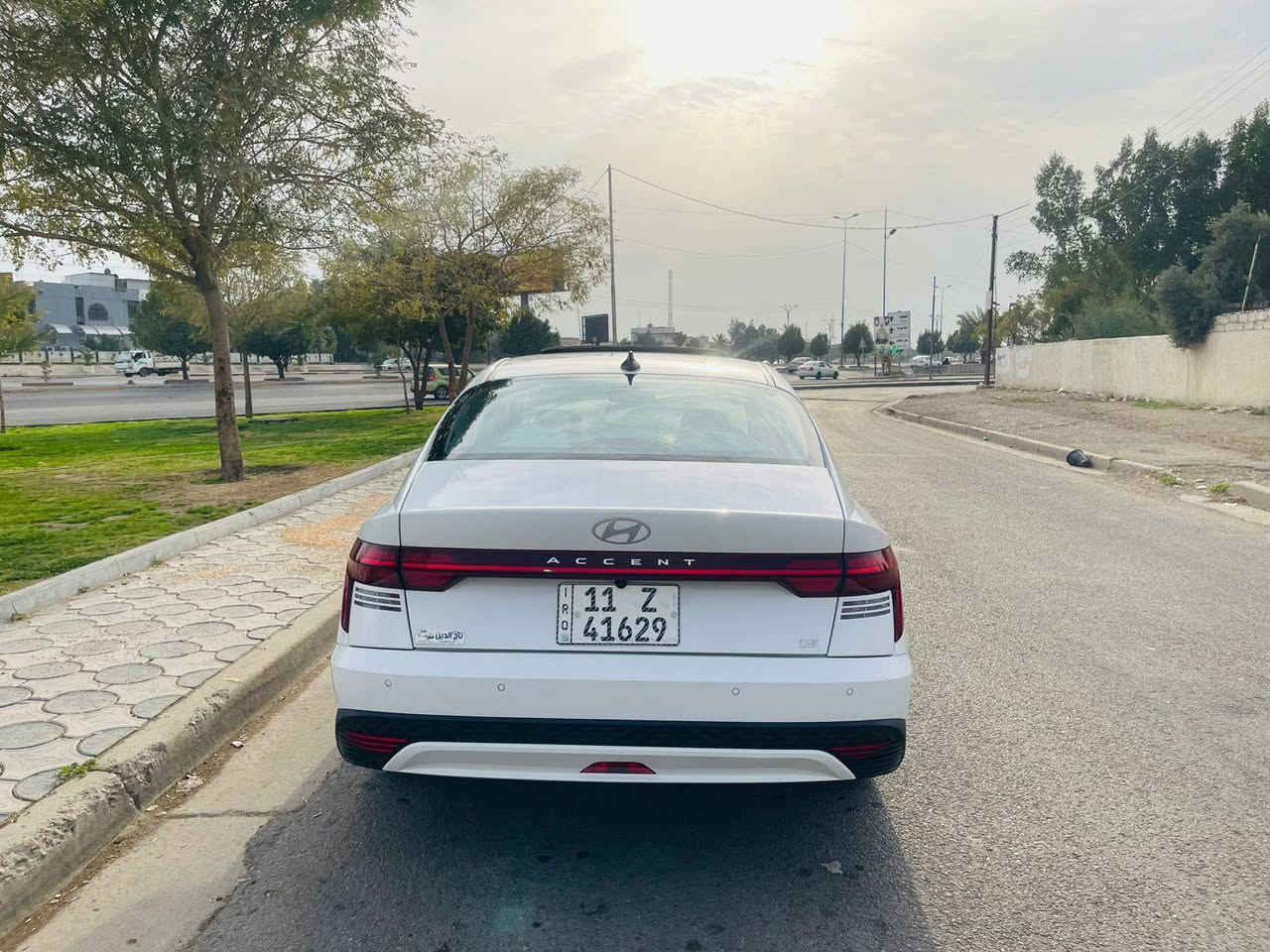 سلام عليكم اكسنت موديل 24 خليجي كفاله عامه ماشيه 37.      مكان حي لعامل ***********
