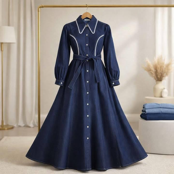 وصلت القطعه الاكثر. طلبآ
فستان جينز طويل بقصه "كلوش"
 وتفاصيل أنيقة جدآ
متوفر جميع القياسات والدزاينات المختلفه 
للطلب مراسلتنه دايركت


**إذا كنت صاحب هذا الإعلان وتريد حذفه لأي سبب، رجاءا أرسل رسالة إلى الدعم الفني**