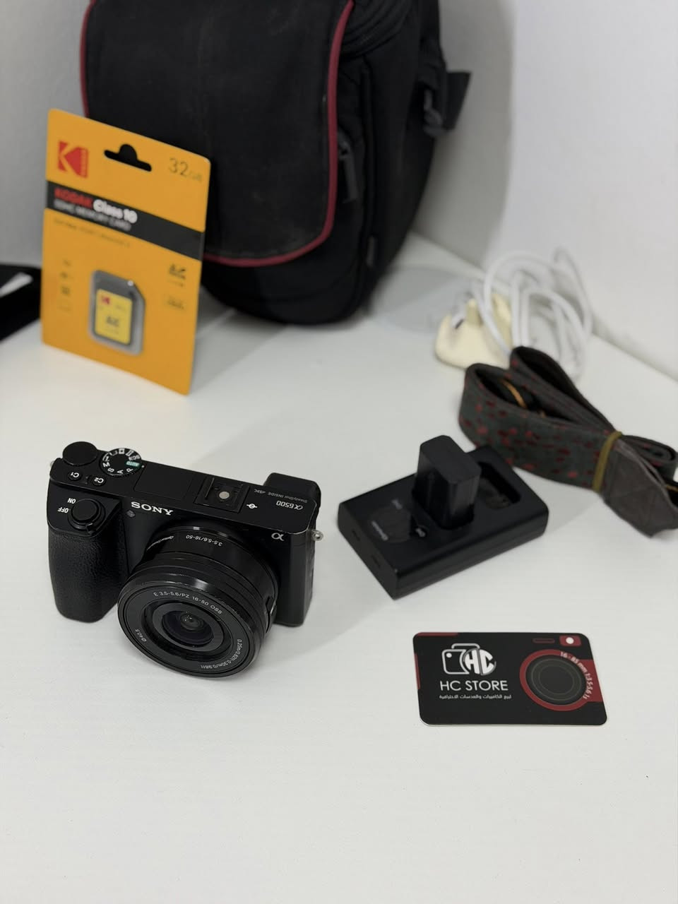 ⁨	✨ Sony A6500 + عدسة 16-50mm
كامرة احترافية مناسبة للتصوير الفوتوغرافي والفيديو وصناعة المحتوى 🎬

🔹 نظافة الكامرة: 95٪؜
🔹 الشتر: فقط 30 ألف
🔹 تصوير 4K Ultra HD
🔹 فوكس سريع جداً مع تتبع احترافي 🎯
🔹 شاشة متحركة للمساعدة بالتصوير
🔹 تثبيت داخلي 5 محاور لتصوير ثابت واحترافي
🔹 أداء قوي بالتصوير الليلي والإضاءة الضعيفة 🌙
🔹 حجم خفيف وسهلة للحمل والتنقل

🎁 الملحقات:
✔️ جنطة
✔️ شاحنة
✔️ حزام
✔️ بطارية بلادي
✔️ رام 32GB هدية

💰 السعر فقط: 885 ألف

🚚 متوفر توصيل لجميع المحافظات

📩 للاستفسار أو الحجز مراسلة الصفحة مباشرة

#SonyA6500 #سوني #كامرات_مستعملة #كامرة_احترافية #تصوير كامرات Sony تصوير_فوتوغرافي صناع_المحتوى 4K⁩


**إذا كنت صاحب هذا الإعلان وتريد حذفه لأي سبب، رجاءا أرسل رسالة إلى الدعم الفني**