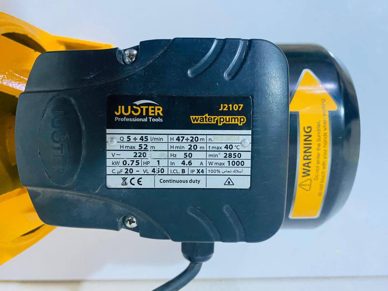 ماطور ماي جوستر جديد غير مستخدم
عنوان بصره
السعر 80وبي مجال
***********
