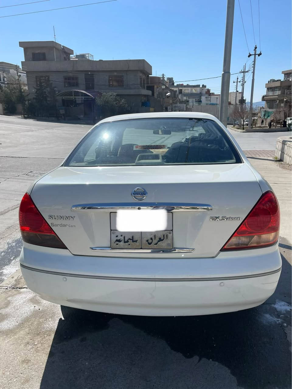 نیسان سەنی مۆدێل2009 یابانی گێڕ ئۆتۆماتیک مەکینە رەش گێڕ و مەکینەی بەشەرت  تەبرید سارد 🥶 و گەرم بەشەرت 4تایەی تازەی لەژێردایە دۆستەی لای سەکن بۆیاخە و 2پەڵە ساردی بچووکی هەیە شایەنی باس نییە 246هەزاری هەقیقی ڕۆشتووە  هەزەی هەتا2026تازەیە سەنەوی بەسەرچووە سەیارەکە ماڵی دۆستە ماسەفاتەکانی وەک 
ناوزەرد/چوارجام کارەبای/ئاوێنە کارەبای/کەلەو کۆنتڕۆڵ عەینەک/ویلکەپ یەدەنیکل مواسەفاتی تر 
لە دەعامی پێشەوە بۆ دەعامی دواوە بەشەرتی فیتەر  سەیارەکە ماشااللە دەوێت 
شوێن/سلێمانی
ئاسیا/***********
سعر/105گەڵاو معامەلە السليمانية, العراق
