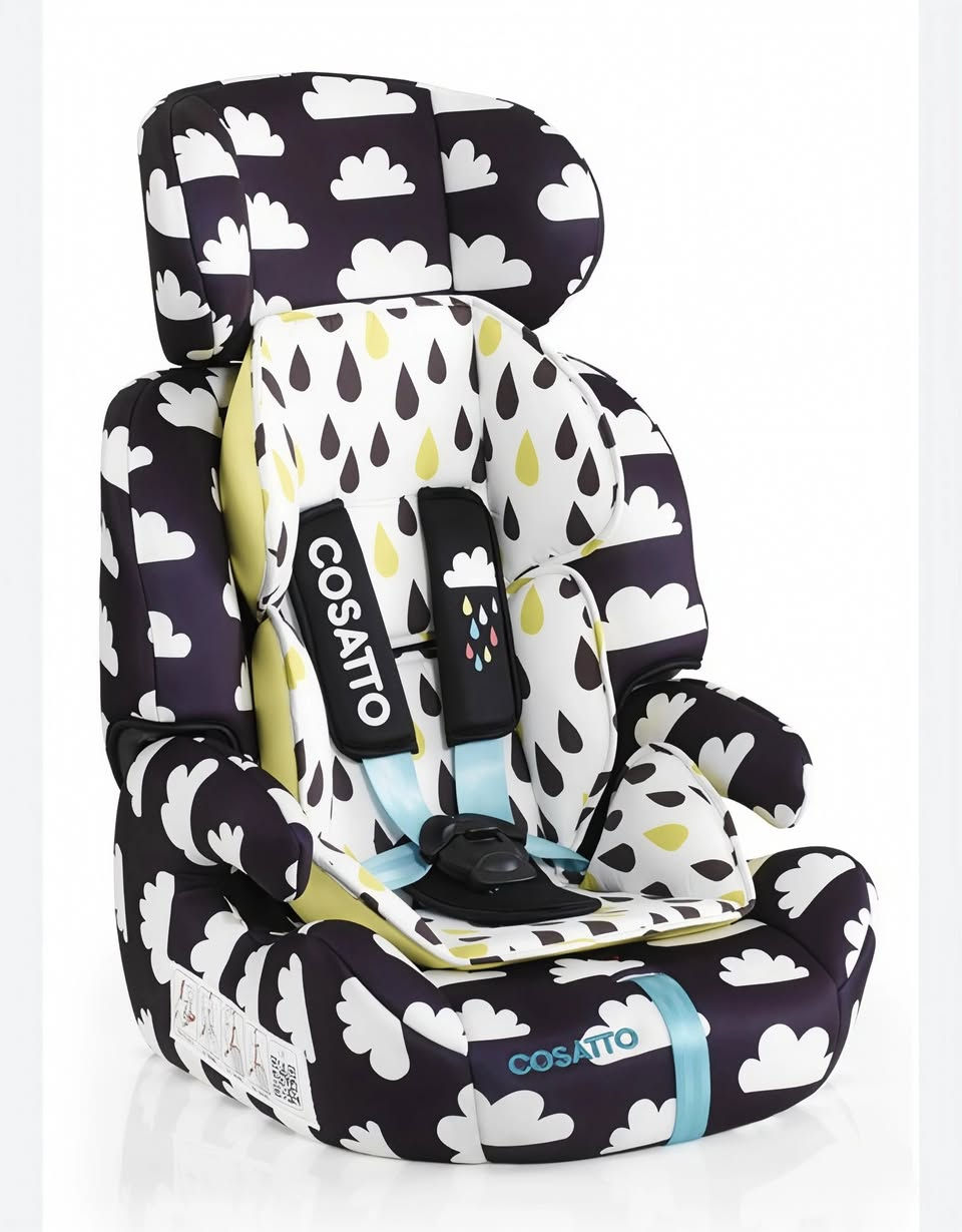 كرسي اطفال للسياره وزن كلش ثقيل اصلي سعره بل موقع كلش غالي
اعلى سعر ابيع
هذا مقعد سيارة Cosatto Zoomi 123 Cloud 9. 
مناسب للأطفال من عمر 9 أشهر إلى 12 سنة تقريبًا (9-36 كجم)، ويغطي المجموعات 1، 2، و 3. 
يتحول من مقعد مزود بحزام أمان خماسي النقاط إلى مقعد معزز باستخدام حزام الأمان ذي النقاط الثلاث في السيارة. 
مسند الرأس قابل للتعديل لتوفير الراحة والأمان مع نمو الطفل. 
يتميز بتصميم "Cloud 9" (السحابة 9) برسومات سحاب ونقاط مطر.


**إذا كنت صاحب هذا الإعلان وتريد حذفه لأي سبب، رجاءا أرسل رسالة إلى الدعم الفني**