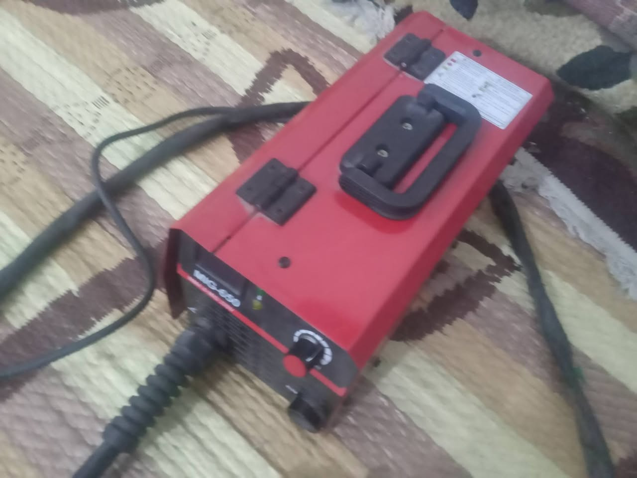 مكينة لحيم ميك بدون غاز مع بكرة سيم اضافية بالة ألماني جديد بالكارتون قبل ٣ اشهر اخذتهة ٨٥ الف اريد ابيعها ٦٠ الف العنوان بغداد الخطيب قرب مركز الشرطة
للاتصال واتساب ***********
ملاحظة/ سبب البيع ما اعرف الحم بيها .
