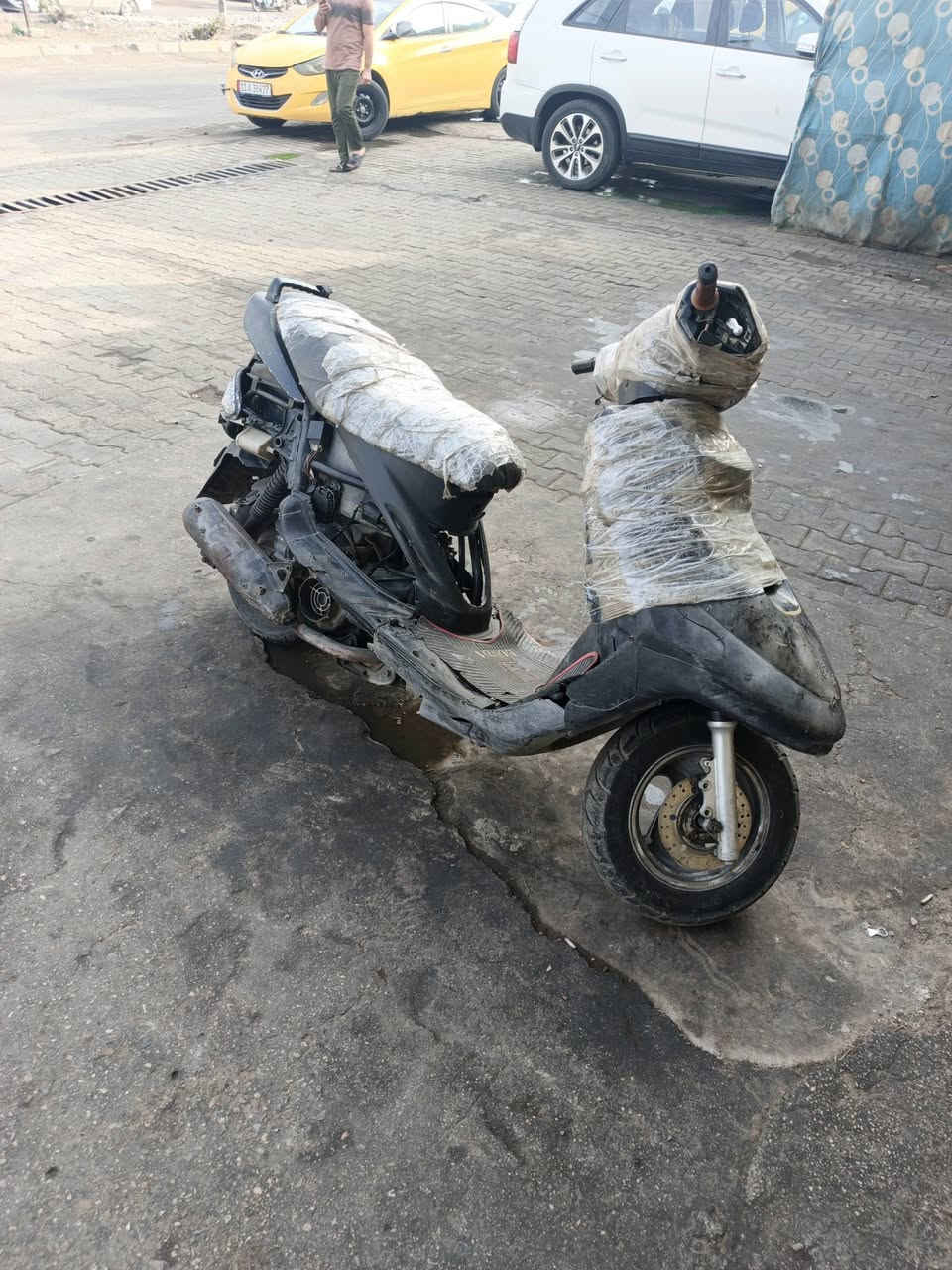 السلام عليكم دراجه فضاي للبيع السعر200 وبيه مجال حك الجيه *********** المكان مدينه الصدر
