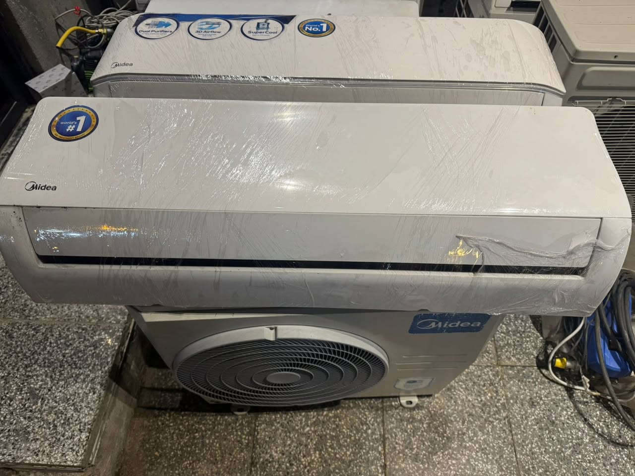 السلام عليكم
سبالت نوع ميديا 
حجم 2 طن 
غاز 410 الحديث 
أجهزه نظيفه وبلاديه 
بدون تصليح 
ملحقاتهن كامله 
غازهن مقفول 
تدفئه تبريد 
مغسولات وجاهزات 
سعر القطعه 500 الف 
يوجد خدمه توصيل 
بعدهن بلضمان 
مكاني بغداد
عندي توصيل 
0771.443.0446


**إذا كنت صاحب هذا الإعلان وتريد حذفه لأي سبب، رجاءا أرسل رسالة إلى الدعم الفني**