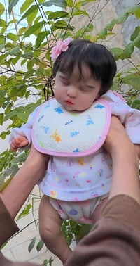 دمية سليكون • شعر طبيعي • ٤٧ سم