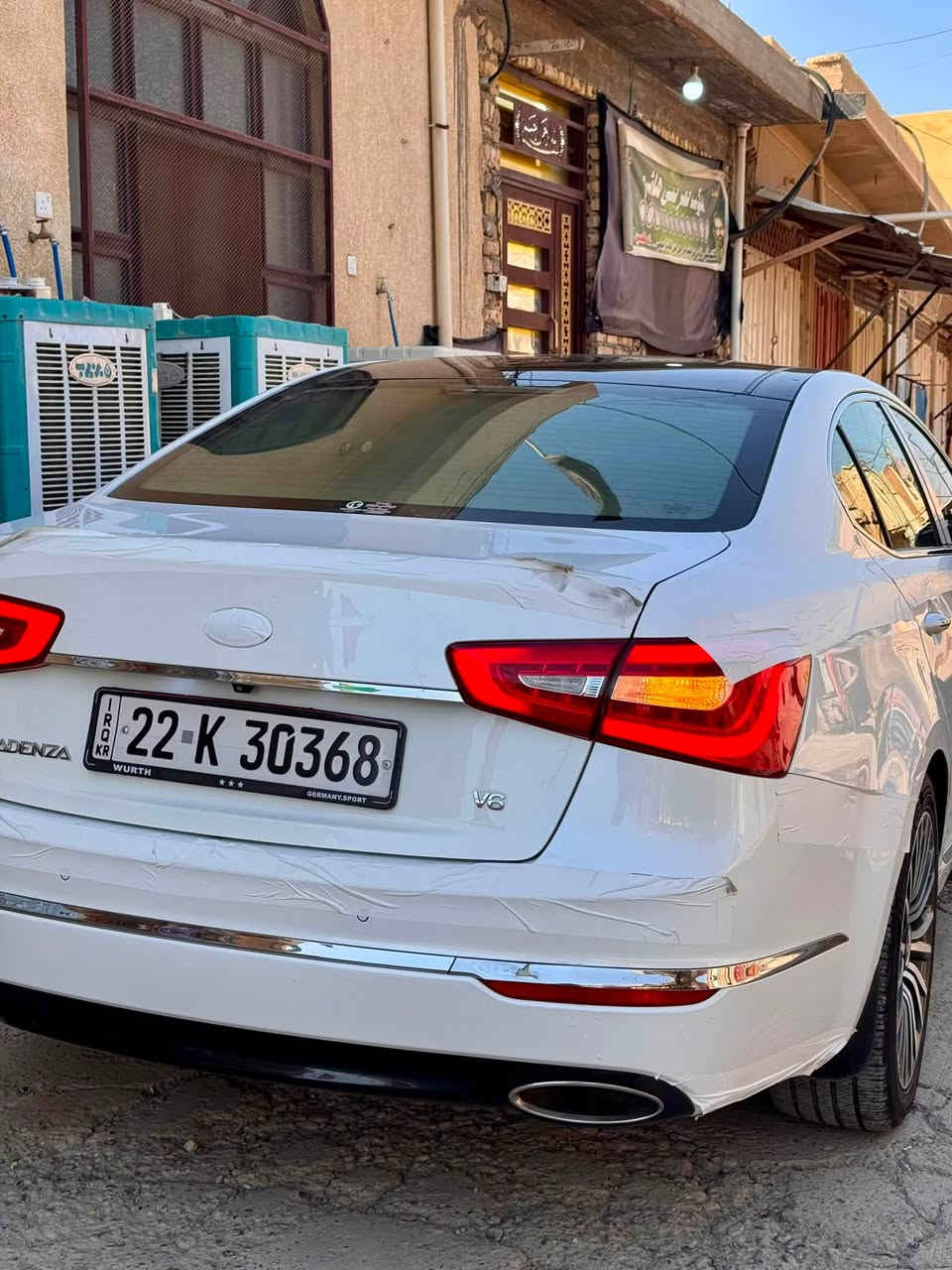 السلام عليكم

كيا كادينزا موديل  2014ملكي vip

مواصفات:
الممشى 140-km 
بصمة تشغيل 
بصمة باب 
نضام ترحيب عند اقتراب 
فوول تحكم ستيرن أو مثبت سرعه 
شاشه كبير خزن  هارد ميموري او خرائط بلوتوث واي فاي
لد امامي و لد خلفي بلادي
مري شفط
ستيرن كهرباء 
كشنات كهرباء
كشنات تدفئه🔥 تبريد ❄️�‌‎مسجل انفنتي مضخم صوت بلادي �‌‎مع سستم صوت ودمام وامبي فاير انفنتي دمام خلفي بلادي 
كاميرا 
حساسات خلفيه 
دوسات ليزريه علامة كادينزا بلاديه 
برده خلفيه كهربائيه ويا الكير 
داخل لون بيجي مطعم  بصاج جوزي مميز vip
ساعه بلدشبول روز رايس ملكي بلادي 
اشاير بالمري
تبريد قطعتين 
سستم كامل زنون فووول اناره
وبعد بيها هواي موصفات 
سياره كلش جديده جاهزه ما متعوبه محرك كير تبريد حداديه كله خير من الله  مال جناي سياره نظيفه بشكل وسونار مرفق ويه الصور 

(السعر139$) بيع فقط وبيه مجال
للاتصال الرقم ***********
