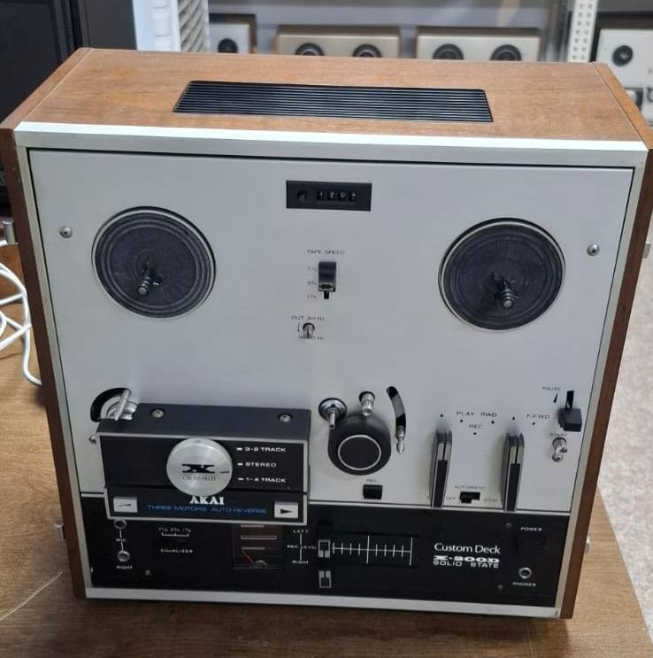 AKAI DECK TAPE X200D
تیب او بكرة اكای
یابان الصنع
اوتو ریفیس . قلاب
انج 7
مع قبق بلادی
نظیف و شغال 
سعر / 225  الف 
مكانی اربیل 
توصیل موجود


**إذا كنت صاحب هذا الإعلان وتريد حذفه لأي سبب، رجاءا أرسل رسالة إلى الدعم الفني**