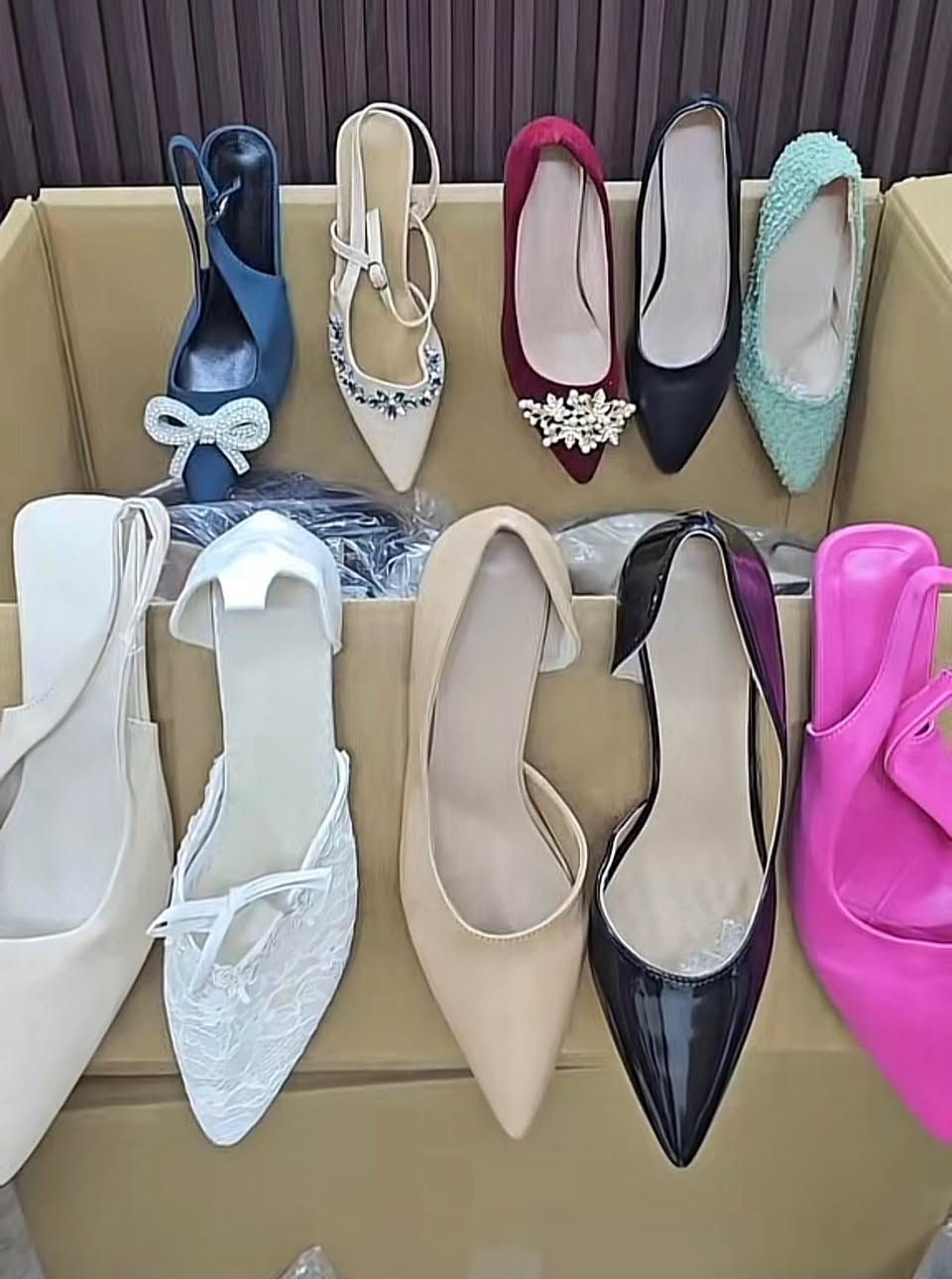 بضاعتنا غير🫆فقط جملة🪭
يتوفر جملة احذية نسائي👩‍🦰كعب👠فقط
موديلات ألوان قياسات #مختلفة🪭
جملة 🚫جملة🚫جملة🚫
يوجد توصيل لكافة المناطق والمحافظات🛻🚘
أو زورنا في المخزن الواقع🏚️
#ميسان_مغربة🚸
أو المراسلة أو الاتصال📞على الرقم
 *********** عمارة, ميسان
