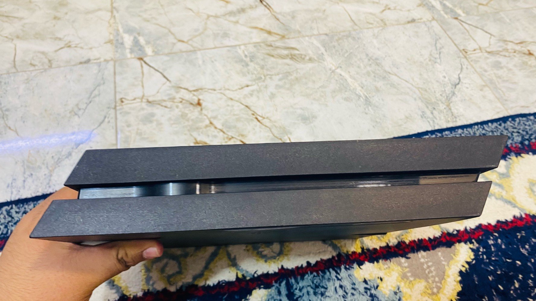 بلي فور فات مهكر نظام  11:50 أحسن نظام ‏ ‏ذاكرته ‏ ‏نص تيره الجهاز ما مفتوح  مكفول كفالة عامة الجهاز تجي وياه اثنين جوزتك كامل ملحقات بي 12 اللعبة  سعر الجهاز 270وبي مجال مكان بغداد النهروان  رقم التواصل ***********