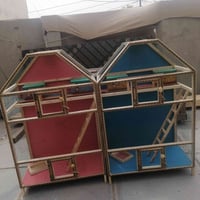 وبركاته اقفاص جديده غير مستخدمه الارتفاع 120 العرض 75 النزال 45 مكاني ...