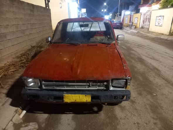 بيكم تيوتا ٨٢
رقم صلاح الدين اصفر
سنويه منتهيه بل ٢٠١٧
شرط التحويل او الوكاله واذا تحويل بعد افضل

محرك مجفت جديد شرط وكرنك مبدل جديد

كابريتر جديد صارله اقل من شهر من شديتها

لايتات شغاله 

بدي مغلف حديد جديد

زوج تايرات اماميه جديده 

السياره مشتغله واروح واجي بيها ومكضيه شغلي بدون اي عوائق او عطلات
شاصي بي شوي خياس و مصلح تصليح درجه اولى 

الكير مالتها يفلت عل نمره ثالث 

الصور كدامك والك الفحص ...... الك مني تحويل وبصمه 

السعر مليونين وبيها مجال شي قليل

العنوان حديثه بروانه 

للإستفسار المراسله على الخاص او الاتصال على الرقم 
***********
